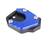 For CB125R 2018-2020 CB300R Motorcycle CNC Foot Side Stand Enlarger Plate Support Plate Enlarger Pad Side Stand Cover(Blue)