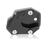 For CB400X 2019-2020 Motorcycle CNC Foot Side Stand Enlarger Plate Support Plate Enlarger Pad Side Stand Cover(Black)