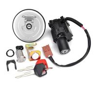 For CB500 CB500F CB500X For CBR500R 2013-2015 Motorcycle Fuel Gas Cap Ignition Switch Seat Lock With Key Kit Ignition Starter Switch Key