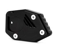 For CB500F CB 500F CB500 F 2013-2021 Motorcycle Foot Support Side Stand Cover CNC Support Plate Enlarger Pad Extension Pad(Black)