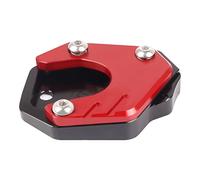 For CB500F CB500X 2013-2020 Motorcycle CNC Foot Side Stand Enlarger Plate Support Plate Enlarger Pad Side Stand Cover(Red)