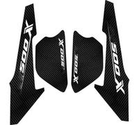 For CB500X 19-22 Motorcycle Tank Pad Protector 3D Gel Sticker Decal Carbon Fiber(Multi-colored 1)
