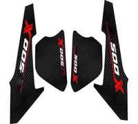 For CB500X 19-22 Motorcycle Tank Pad Protector 3D Gel Sticker Decal Carbon Fiber(Multi-colored 2)