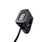 For CB500X 2013 2014 2015 2016 2017 2018 2019 Motorcycle Gear Indicator LCD 1-6 Level For Speed Digital Meter Motorbike Gear Shift Indicator Motorcycle Gear Display(Fixed Ring Blue)