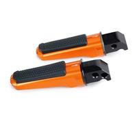 For CB600F For Hornet 2007-2015 For CB1000R 2008-2016 For CBR600F 2001-2013 Motorcycle Foot Pegs Rear Passenger Pedal Motorbike Upgrade Parts Motorbike Footrests(Orange)