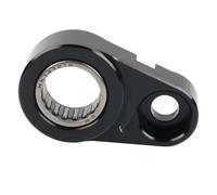 for CB650F CBR650R CB650FA CBR1000RR CBR1100 CBR1100XX VFR1200 Bracket Shifting Support Gear Shift Stabilizer Gear Shifter Support Holder(Black)