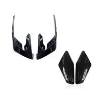 For CB650R 2018-2023 CBR650R Motorcycle Tank Frame Side Panel Cover Fairing Winglets Fin Trim Motorcycle Body Work Fairing Kit(Glossy Black-1 Set)