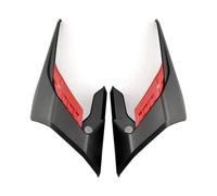 For CB650R 2018-2023 Fairing Winglets Fin Trim Cover Motorcycle Wing Protector Wind Fairing Winglets(Red)