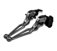 For CB650R 2019-2023 Modified CNC Aluminum Alloy Brake Clutch Lever Motorcycle Brake Clutch Lever Motorcycle Brake Lever(Grey)