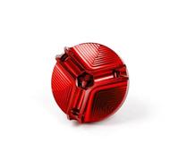 For CB650R 2019-2025 Motorcycle Accessories CNC Front Brake Fluid Reservoir Cover Engine Oil Filler LIANGYIMEI(Oil filler cap-Red)