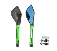 For Cb650r Cb1000r Cb1300 Cb600f Cbf600 Cb400 Cbr125r 8mm 10mm Cnc Aluminum Motorcycle Rearview Side Mirrors Motorcycle Rearview Mirror(GREEN)