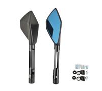 For Cb650r Cb1000r Cb1300 Cb600f Cbf600 Cb400 Cbr125r 8mm 10mm Cnc Aluminum Motorcycle Rearview Side Mirrors Motorcycle Rearview Mirror(Black)