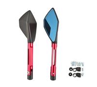 For Cb650r Cb1000r Cb1300 Cb600f Cbf600 Cb400 Cbr125r 8mm 10mm Cnc Aluminum Motorcycle Rearview Side Mirrors Motorcycle Rearview Mirror(RED)