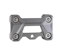 For CB650R CB400F NX400 2024 Motorbike Handlebar Risers Brick Mount Handle Clamp Motorcycle Riser Clamp(GRAY)