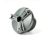 For CB650R CB500F CB500X CB 1000R 1000RR 1100 CB 600F 650F 900F Rebel XADV Motorcycle Engine Oil Filler Screw Cap Oil Filler Plug Cover(Ttitanium 1)