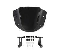 For CB650R For Cb 650 R 2024 2025 Motorcycle Windshield Front Wind Deflector With Bracket Air Fairing Windscreen(Black)