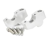 For CB650R For CB1000R For CRF1000L For CRF1100L Motorcycle Handlebar Riser Bar Mount Handle Clamp Silver Motorcycle Bar Riser Handlebar Risers