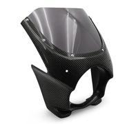 For CB650R For CB650 2019-2023 Motorcycle Front Windscreen Windshield Headlamp Fairing Screen Accessories(Carbon fiber)