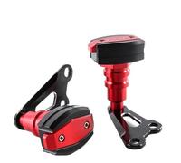 For CB750 FOR HORNET 2023 2024 Motorcycles Engine Protection Cover Frame Sliders Crash Pad Falling Protector Guard Crash Protector(Red-T)