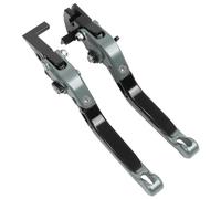 for CB750 Hornet 2023-2025 Motorcycle Adjustable Folding Extendable Brake Clutch Levers Handle Lever(Gray 1)