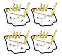 For CB750F Seven Fifty CB750 CB 750 F 1992-2001 Carburetor Repair Kit Chamber Gasket Float Valve Needle Seat Spring 4 Sets