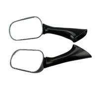 For CBR 600F2 1000F VFR750F VFR800F1 1991-1999 2pcs/Pair Carbon Fiber Rear Side Mirrors Motorcycle Oval Rearview Mirror
