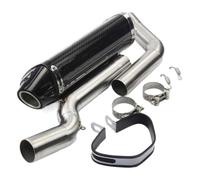 For CBR1000 2004-2007 Exhaust Pipe Full System Exhaust Middle Link Pipe Carbon Fiber Muffler DB Killer Catalyst Muffler Section Mid Link Pipe