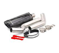 For CBR1000RR 2004-2007 Motorcycle Exhaust Pipe Mid Pipe Exhaust Tail Pipe No DB Killer Middle Section Link Pipe(3)