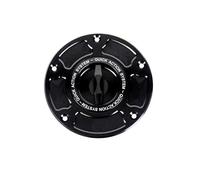 For CBR1000RR ABS 2008-2013 CBR1000R/CB1300S CB1000 1993-1997 Motorcycle Fuel Tank Cap Cover Guard Protecto(Black)