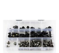 For CBR1000RR CBR 1000RR 2004 2005 Motorcycle Complete Full Fairing Bolts Kit Clips Screws Washer Fastener Street bikes(Titanium)