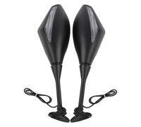 For CBR1000RR For CBR300R 2004-2018 Motorcycle Left And Right Side Rearview Mirrors Turn Signals Wing Mirror motorcycle rear view mirrors(Clear Lens A)