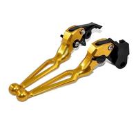 For CBR1000RR For Fireblade/SP 2017-2021 Modified CNC Aluminum Alloy Brake Clutch Lever Motorcycle Brake Clutch Lever Motorcycle Brake Lever(Gold)