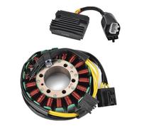 For CBR1100XX Blackbird 1999-2001 CBR 1100 XX 1100XX Stator Coil Motorcycle Voltage Regulator Rectifier(For Black)