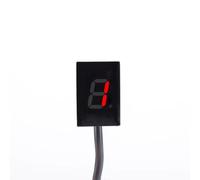 For CBR250R For CBR300R 2015 2016 2017 2018 2019 2020 1-6 Level Motorcycle Gear Indicator Digital Gear Meter Motorbike Gear Shift Indicator Motorcycle Gear Display(Red)