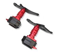 For CBR250RR 2017-2022 2018 2019 2020 2021 Motorcycle Anti-drop Ball Body Anti-drop Rubber Shell Protects The Ball From Collision Slider(Red)