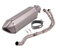 For CBR500 CB500X CB500F CBR500R Motorcycle Full System Modified Escape Modify Front Link Muffler DB Killer Exhaust Pipe Motorcycle Exhaust Pipe Muffler(4)