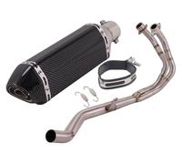 For CBR500 CB500X CB500F CBR500R Motorcycle Full System Modified Escape Modify Front Link Muffler DB Killer Exhaust Pipe Motorcycle Exhaust Pipe Muffler(1)