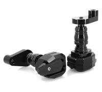 For CBR500R CBR 500R 2013-2016 Motorcycle Accessory Anti-fall Rack Slider Fairing Crash Pad Protective Cover Frame Sliders Crash Protector(Black)