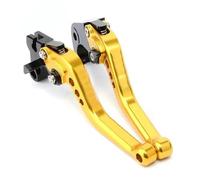 For CBR600RR 2003-2023 Motorcycle CNC Clutch Brake Lever Adjustable Handle Levers(Gold)