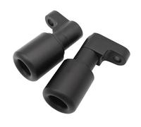 For CBR600RR 2007-2008 Motorcycle Black/Carbon No Cut Frame Sliders Crash Falling Protection(Black)