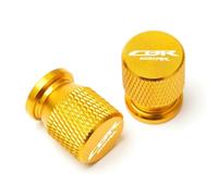 For CBR600RR 2007-2024 CBR600 RR CBR 600RR Motorcycle Tire Valve Air Port Stem Cap Cover Plug CNC Aluminum-Glod