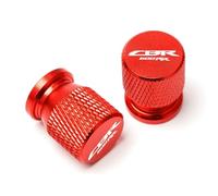 For CBR600RR 2007-2024 CBR600 RR CBR 600RR Motorcycle Tire Valve Air Port Stem Cap Cover Plug CNC Aluminum-Red