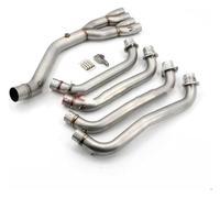 For CBR650 CB650R CB650F CBR650R Full Systems Motorcycle Exhaust Muffler Slip On Front Pipe Modified Motorcycle Muffler Exhaust Pipe(1)