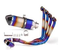 For CBR650R CB650F CB650R CBR650F Motorcycle Exhaust System Modified Front Link Pipe Escape Carbon DB Killer Slip On Motorcycle Exhaust Middle Link(6)