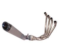 For CBR650R CB650F CB650R CBR650F Motorcycle Full Exhaust System Modified Titanium Alloy Escape With Muffler Slip-On Motorcycle Muffler Exhaust Pipe(3)