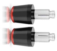 For CBR650R CBR 650 R 2019 2020 CB 650R Motorcycle Accessories 7/8" 22MM Handlebar Hand Grips Handle Bar End Cap End Plugs Grip Plug Motorcycle Handlebar Caps Ends Plug(Black-Red)