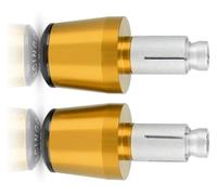 For CBR650R CBR 650 R 2019 2020 CB 650R Motorcycle Accessories 7/8" 22MM Handlebar Hand Grips Handle Bar End Cap End Plugs Motorcycle Handlebar Caps Ends Plug(Gold-Black)