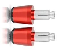 For CBR650R CBR 650 R 2019 2020 CB 650R Motorcycle Accessories 7/8" 22MM Handlebar Hand Grips Handle Bar End Cap End Plugs Motorcycle Handlebar Caps Ends Plug(Red-Black)