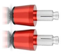 For CBR650R CBR 650 R 2019 2020 CB 650R Motorcycle Accessories 7/8" 22MM Handlebar Hand Grips Handle Bar End Cap End Plugs Motorcycle Handlebar Caps Ends Plug(Red-Black)