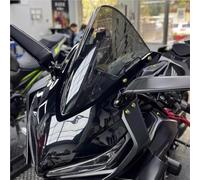 For CBR650R CBR 650R 2019 2020 2021 2022 2023 Motorcycle Heightening Raised Windshield WindScreen Black Motorcycle Windscreen(Gray)